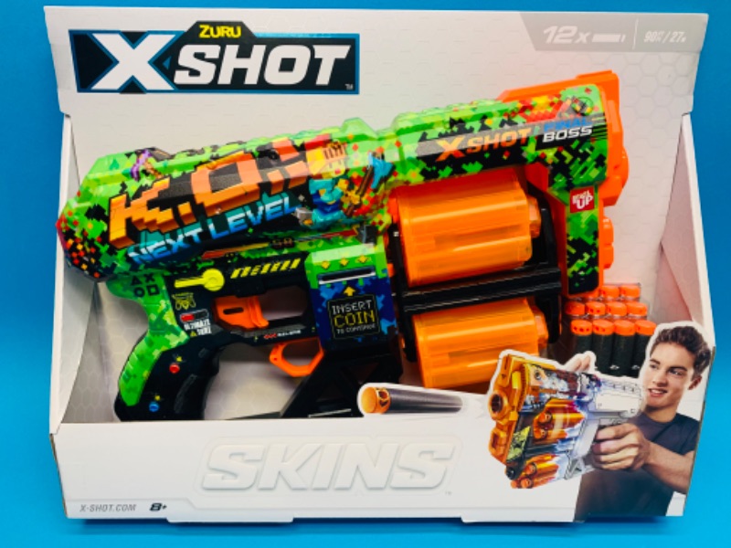 Photo 1 of 893371… Zuru x shot skins foam dart toy gun