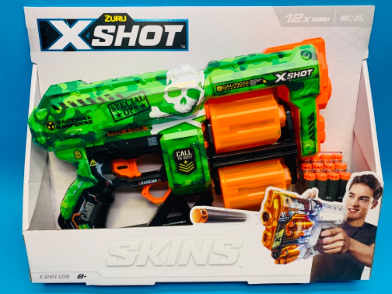 Photo 1 of 893372…Zuru x shot skins foam dart toy gun