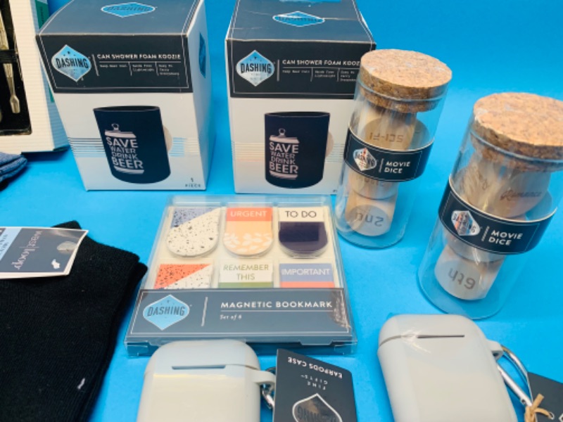 Photo 4 of 893387…men’s socks, koozies, EarPod cases, manicure set, and more