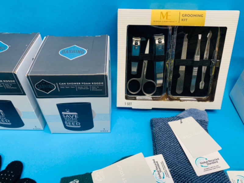 Photo 3 of 893387…men’s socks, koozies, EarPod cases, manicure set, and more