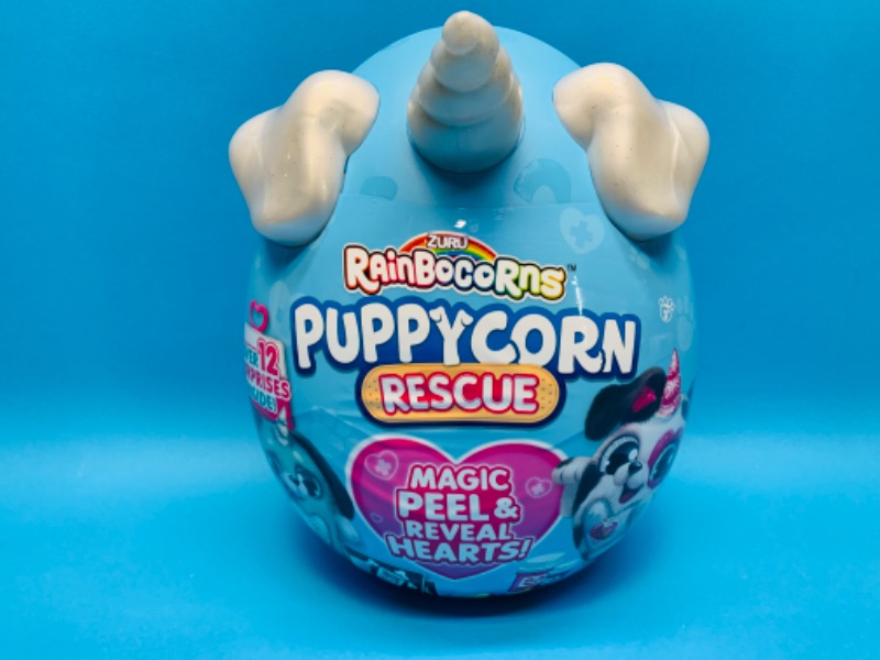 Photo 1 of 893413…Zuru Rainbocorns Puppycorn rescue with over 12 surprises inside 