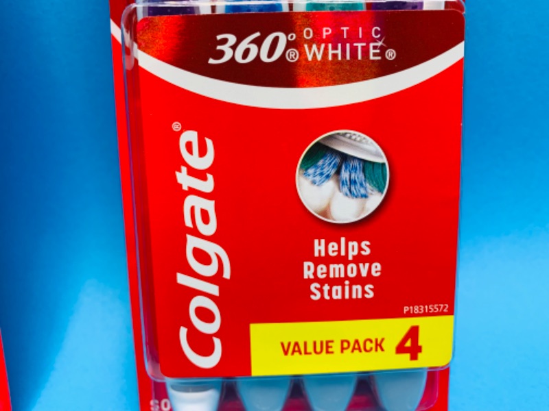 Photo 2 of 893703… 8 Colgate soft 360 toothbrushes 