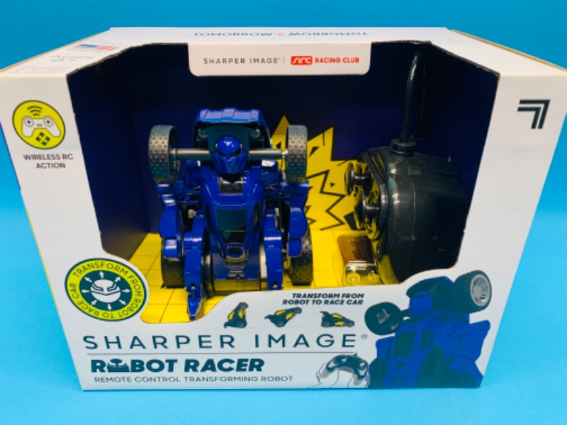 Photo 1 of 893805…Sharper Image remote control robot racer- transforming robot 