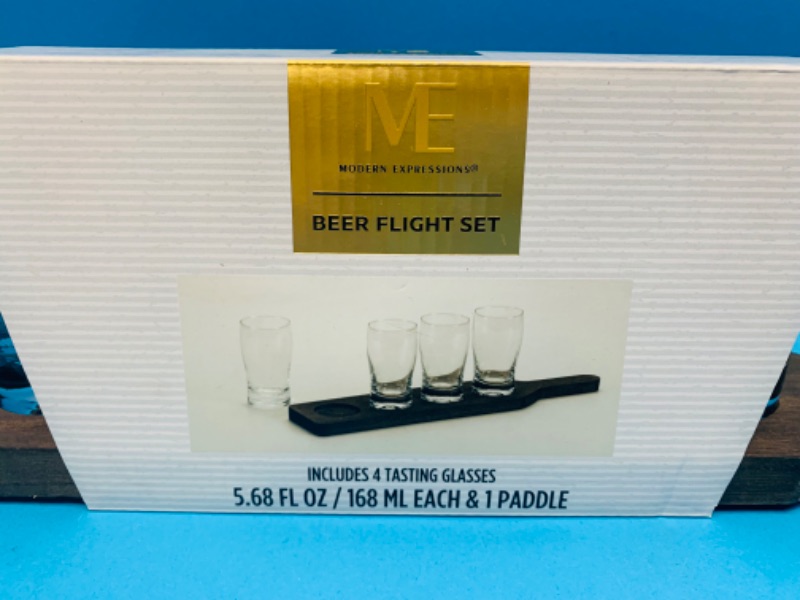 Photo 2 of 893840…Beer flight set with 4 tasting glasses 