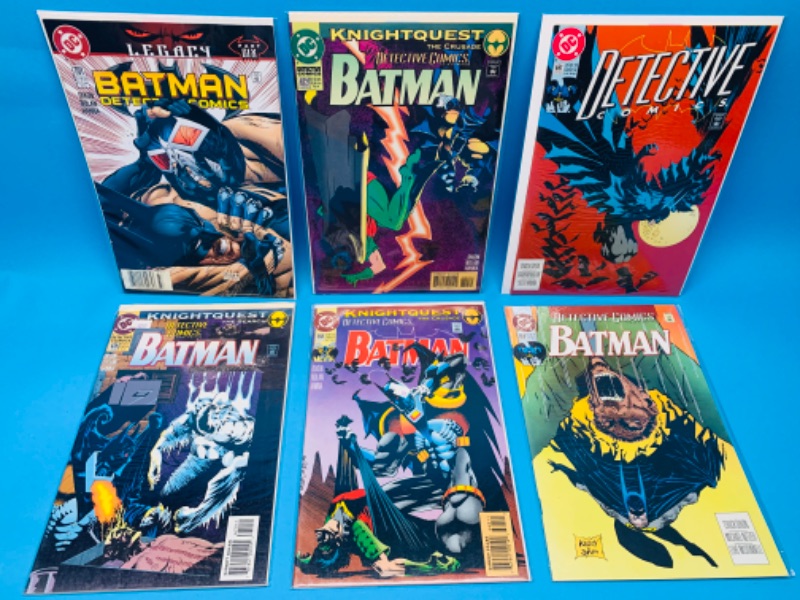 Photo 1 of 893944… 6 Batman comics in plastic sleeves 