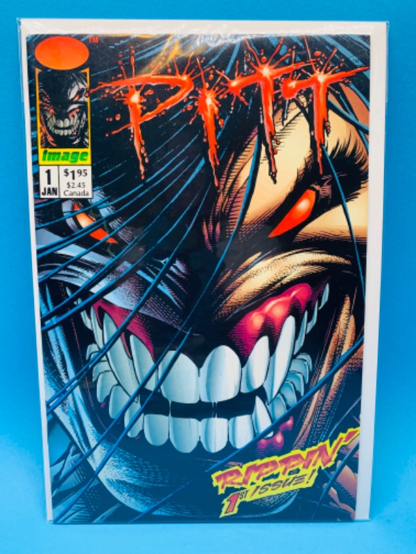 Photo 1 of 893946…1st appearance of Pitt #1 comic in plastic sleeve 
