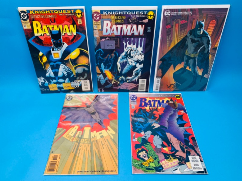 Photo 1 of 893956…5 Batman comics in plastic sleeves 