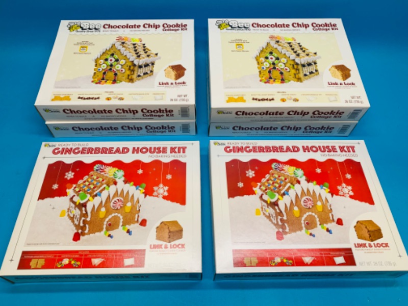 Photo 1 of 894000…2 gingerbread and 4 chocolate chip cottage kits