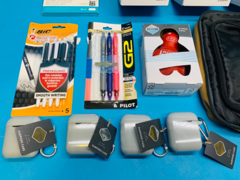 Photo 3 of 894049…koozies, travel bag, EarPod cases, pens, versatile tracker, stress ball