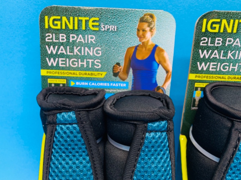 Photo 1 of 894070…16 pounds total- 8 walking weights 2 lbs each with hidden storage 