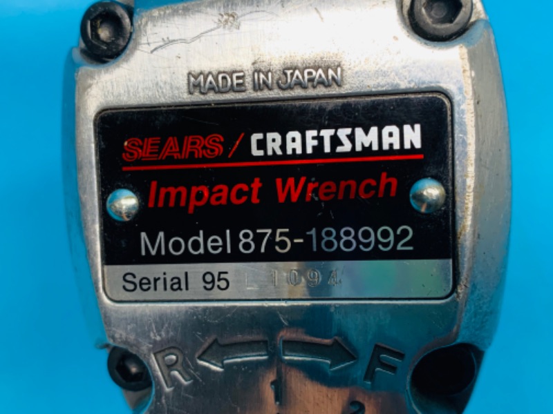 Photo 3 of 894149…used Craftsmen impact wrench 