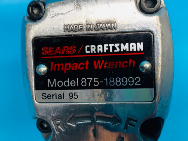 Photo 1 of 894149…used Craftsmen impact wrench 