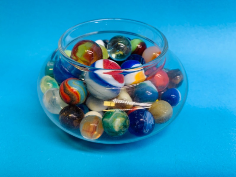 Photo 4 of 894157…over 60 vintage marbles 