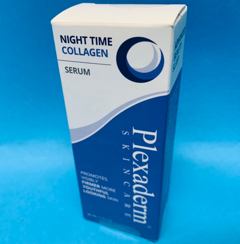 Photo 3 of 894229…Plexaderm skincare night time collagen serum 1oz. 