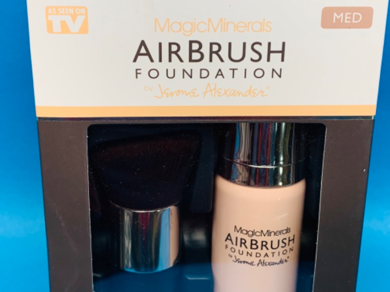 Photo 3 of 894236… Magic Minerals airbrush foundation infused with Jerome Alexander skincare makeup -medium 