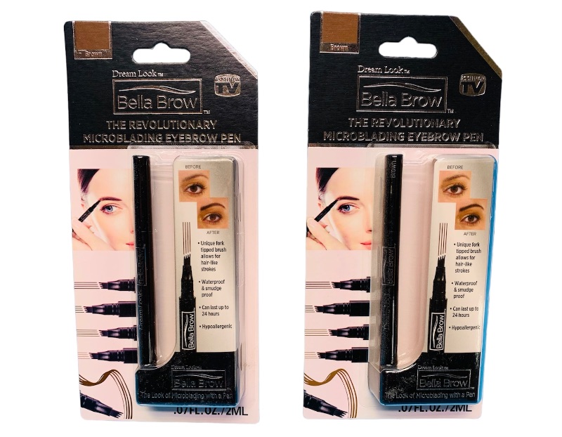 Photo 3 of 894251…2 Bella Brow microblading eyebrow pens for perfect hair-like strokes 