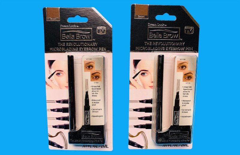 Photo 1 of 894251…2 Bella Brow microblading eyebrow pens for perfect hair-like strokes 