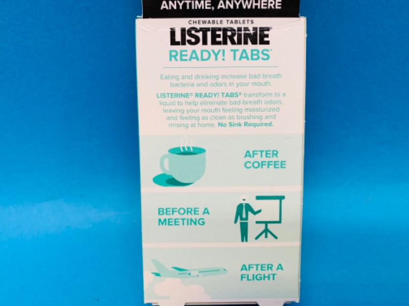 Photo 1 of 894257… Listerine ready tabs -chew-swish-swallow 
