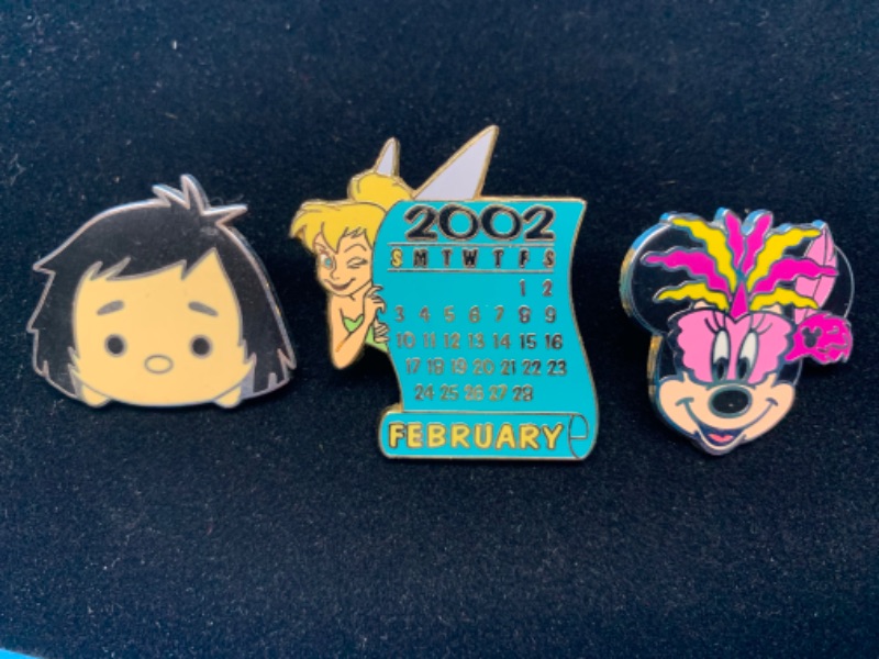 Photo 1 of 894412… 3 Disney pins 