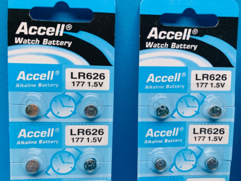 Photo 2 of 894533…40 Accell watch batteries LR626 177 1.5 volt 