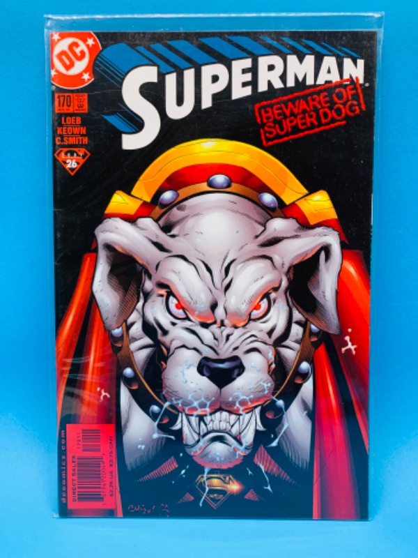 Photo 1 of 894543…1st appearance of Mongul Superman comic in plastic sleeve 