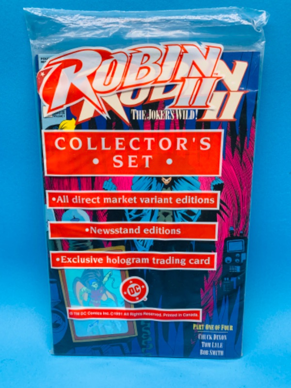 Photo 1 of 894548…sealed Robin II collector’s set with hologram trading cards