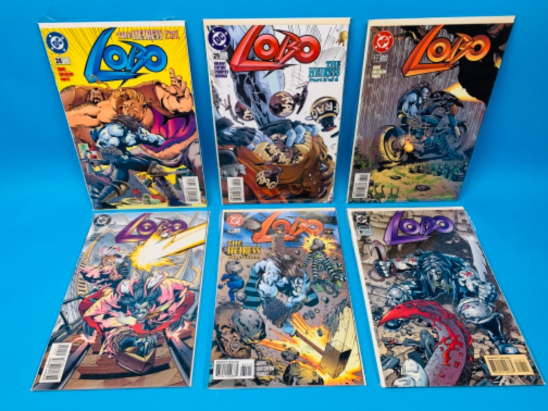 Photo 1 of 894560…6 Lobo  comics in plastic sleeves 