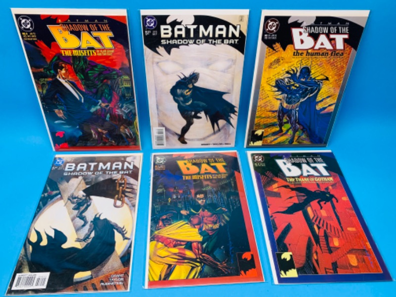 Photo 1 of 894564…6 Batman  comics in plastic sleeves 