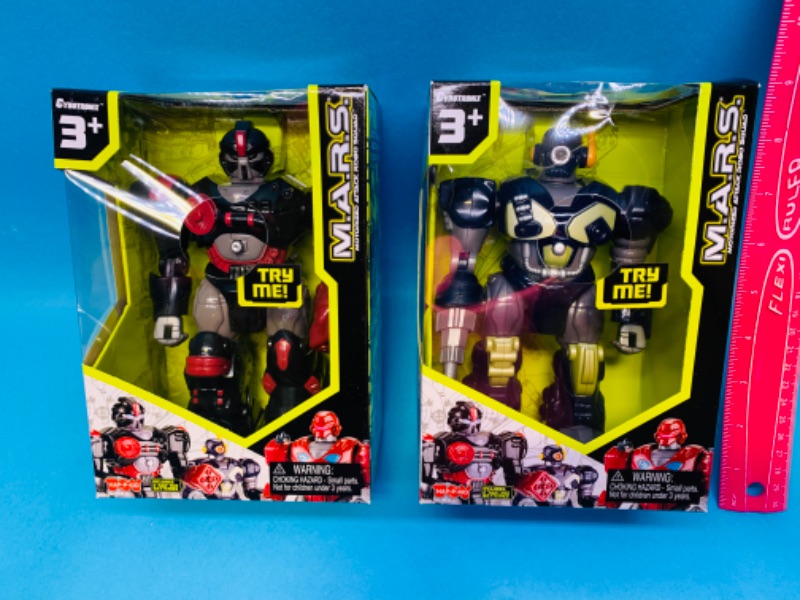 Photo 1 of 894585…2 motorized attack robo squad toys