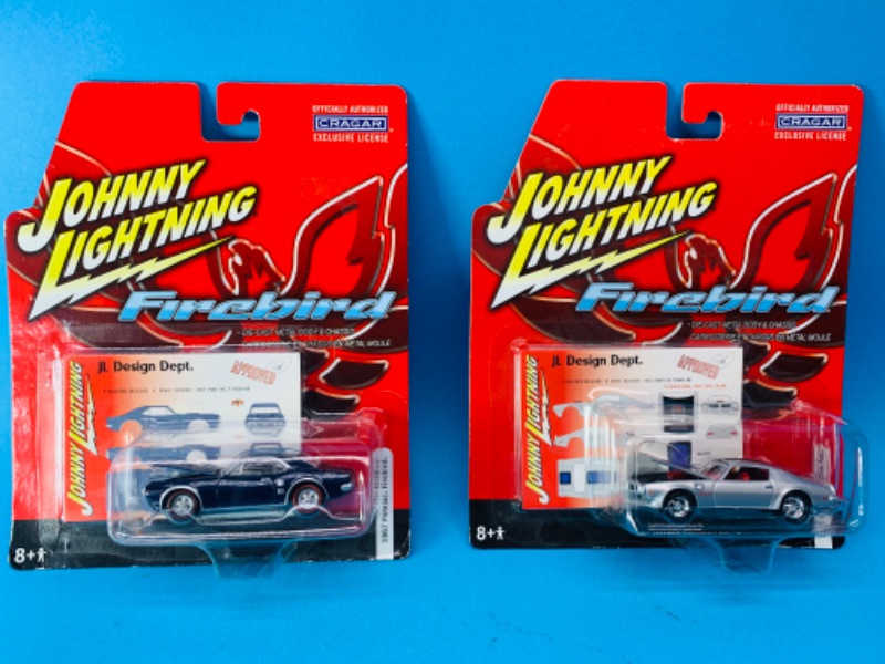Photo 1 of 894694…2  Johnny Lightning die cast Firebird cars