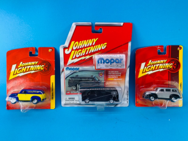 Photo 1 of 894708…3 Johnny Lightning die cast trucks 