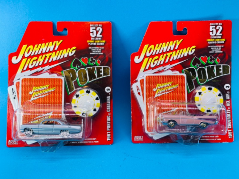 Photo 1 of 894713…2  Johnny Lightning Poker die cast cars