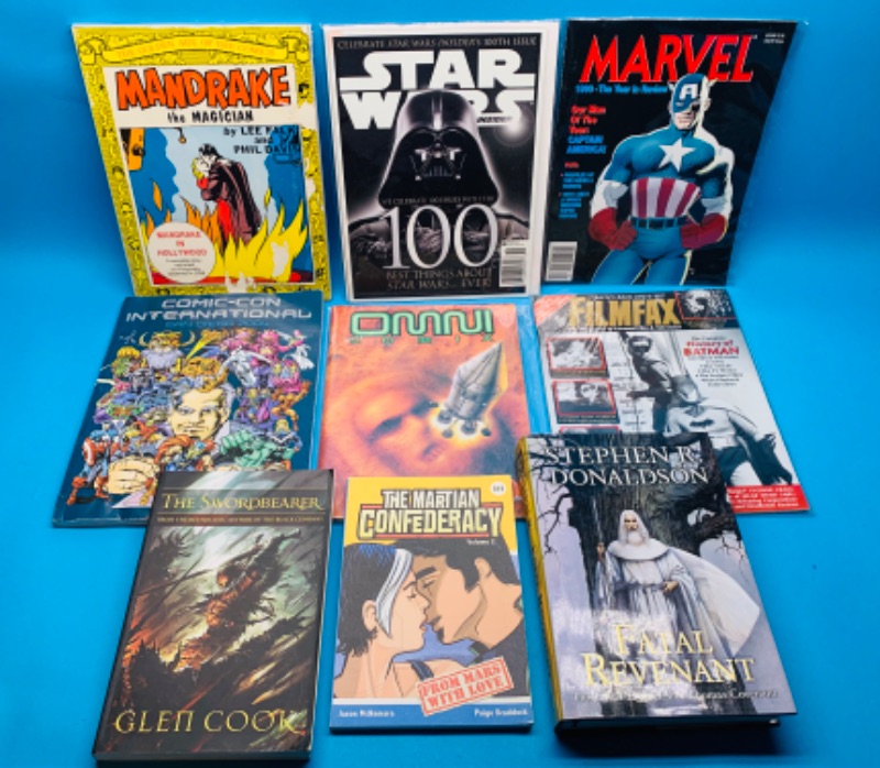 Photo 1 of 894811…9 comic magazines and books