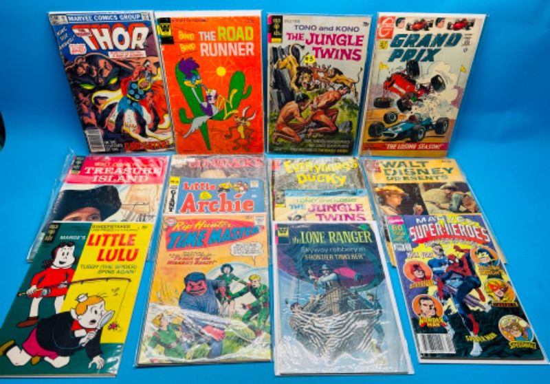 Photo 1 of 894872…damaged- vintage comics with stains, bends, folds