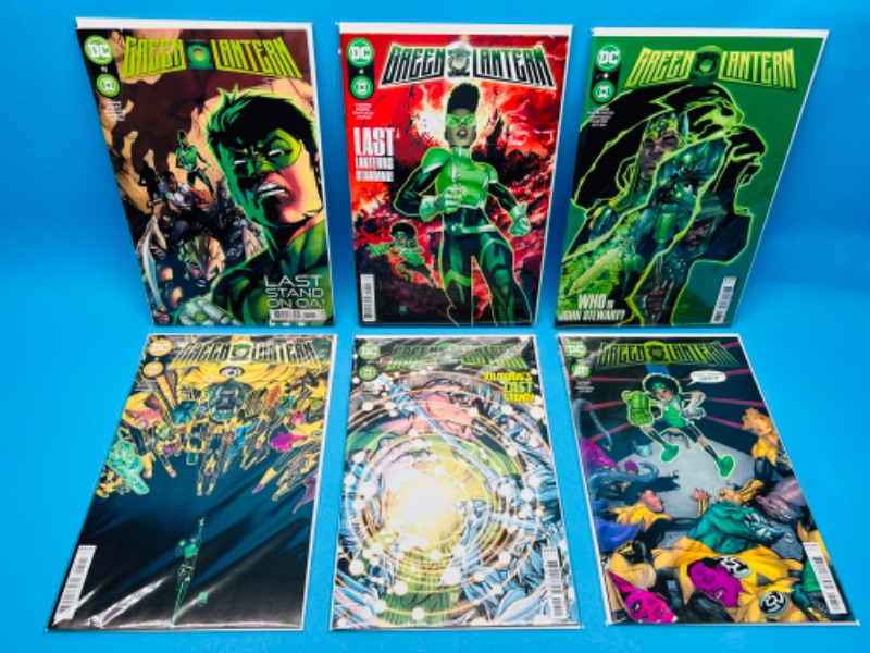 Photo 1 of 894881…6 green lantern  comics in plastic sleeves 