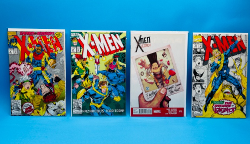 Photo 1 of 894885…4 X-men  comics in plastic sleeves 