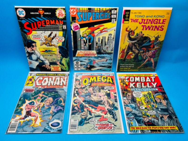 Photo 1 of 894897…6  vintage comics in plastic sleeves 