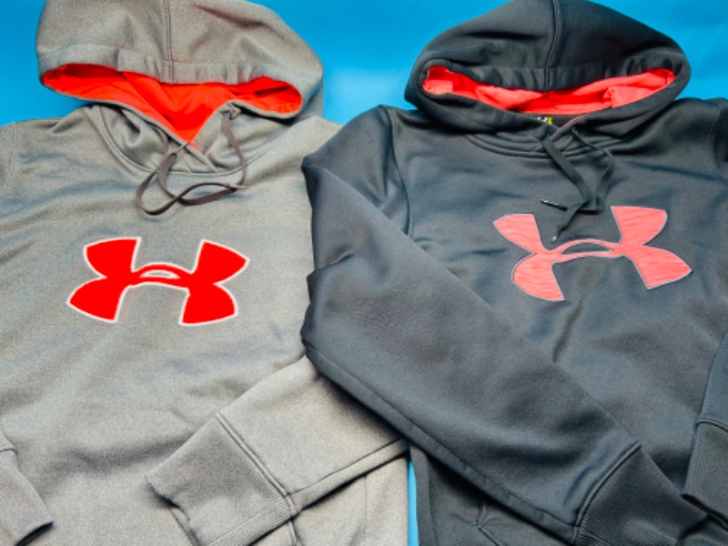 Photo 1 of 894909…2 ladies used under armor sweatshirts size Medium 