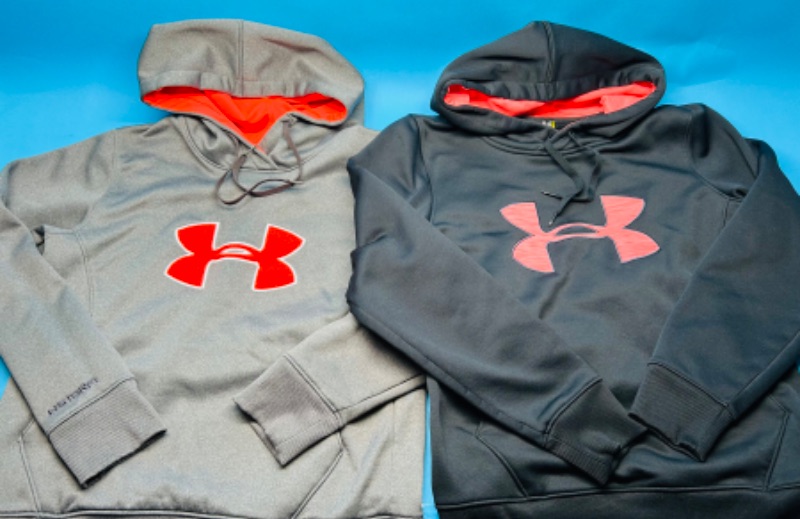 Photo 2 of 894909…2 ladies used under armor sweatshirts size Medium 