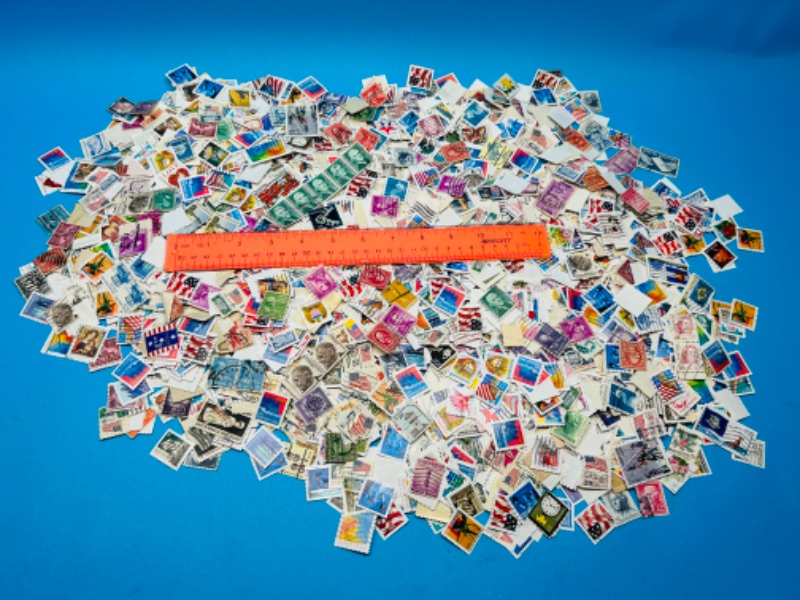 Photo 1 of 894955…hundreds of used stamps