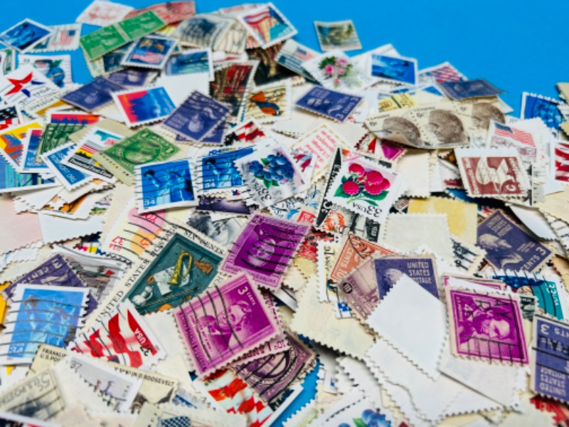 Photo 4 of 894958… hundreds of used stamps 