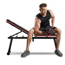 Photo 1 of Ainfox Adjustable Weight Bench, Flat Incline/Decline Exercise Workout Bench