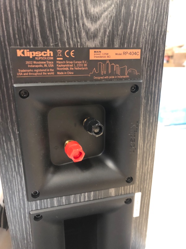 Photo 3 of 
KLIPSCH CHANNEL SPEAKER