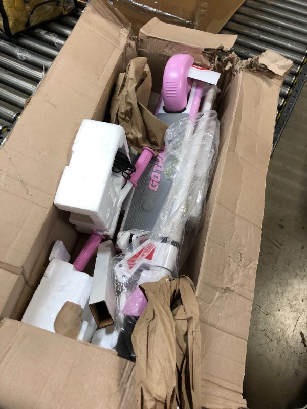 Photo 1 of Gotrax GKS Electric Scooter for Kid Ages 6-12, Max 4 Miles Range and 7.5 Mph Speed, 6" Solid Rubber Wheels UL2272 Certification, Lightweight Electric Kick Scooter for Kids Boy Girl
