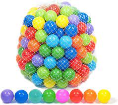 Photo 1 of 100pcs Colorful Soft Plastic Kids Play Balls Swim Pit Fun Toys Indoor & Outdoor