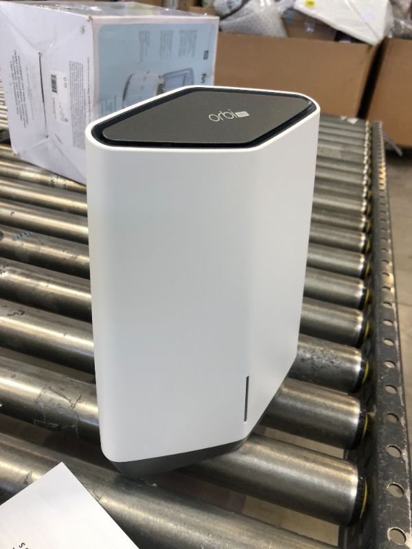 Photo 2 of NETGEAR Orbi Pro WiFi 6 Tri-Band Mesh Add-on Satellite (SXS80) for Business or Home | Coverage up to 3,000 sq. ft, 100 Devices | AX6000 802.11AX (up to 6Gbps) | Requires Orbi Pro WiFi 6 Router Add-on Satellite AX6000