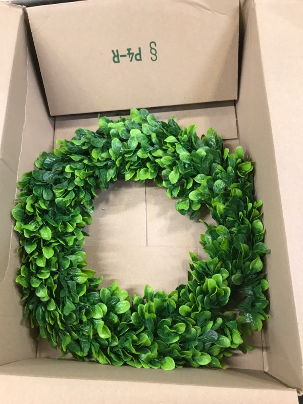 Photo 1 of Artificial Plant Round Wreath