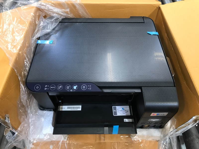 Photo 2 of Epson EcoTank ET-2400 Wireless Color All-in-One Cartridge-Free Supertank Printer with Scan and Copy – Easy, Everyday Home Printing