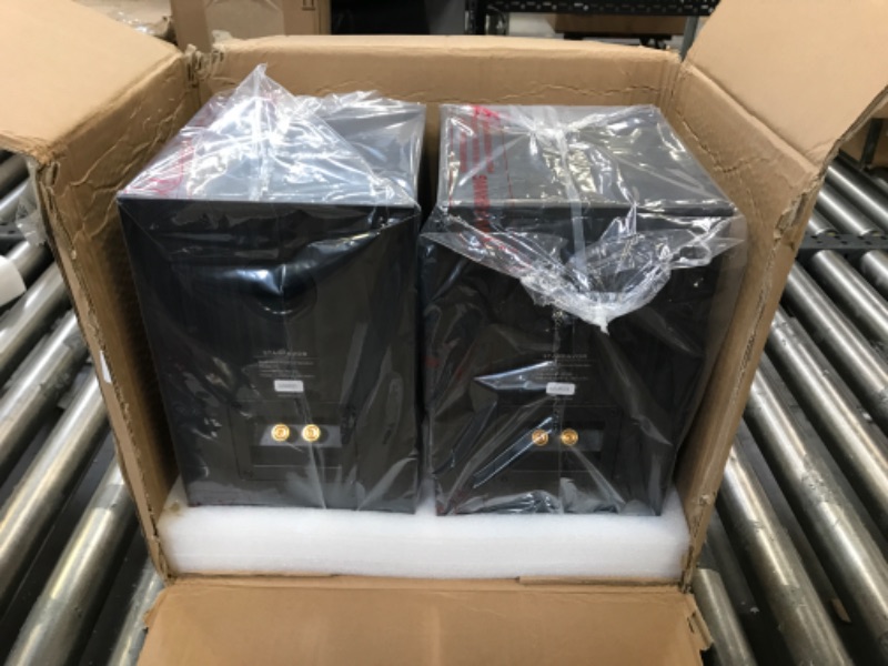 Photo 1 of Starfavor 5.25” Passive Bookshelf Speakers Pair, 2-Way Home Stereo Speakers 50 watts RMS, 100 watts Peak Power, 5 inch Wired Audio Speakers for Home Theater -P5