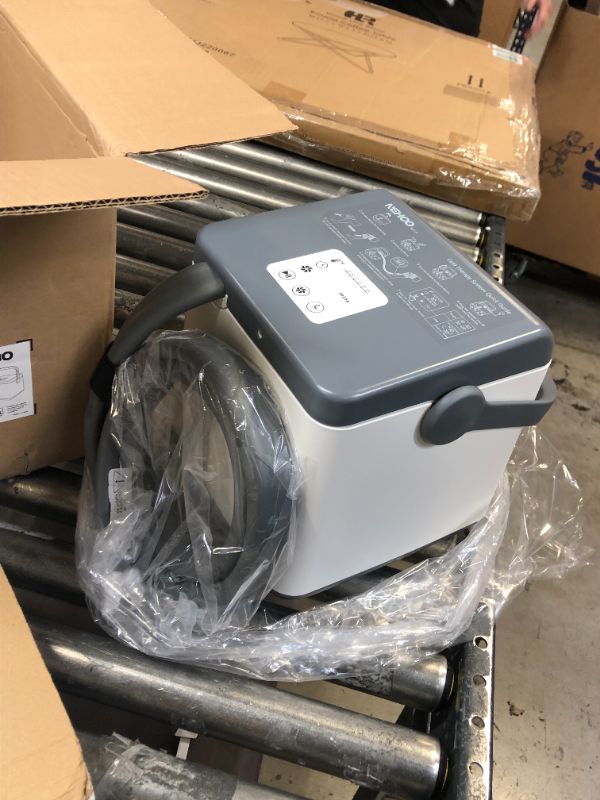 Photo 2 of NEHOO Cold Therapy System, Low Noise Ice Therapy Machine, Continuous Cryotherapy Cold Pack, Universal Pad for Knee, Ankle, Cervical, Back, Leg and Hip Gray